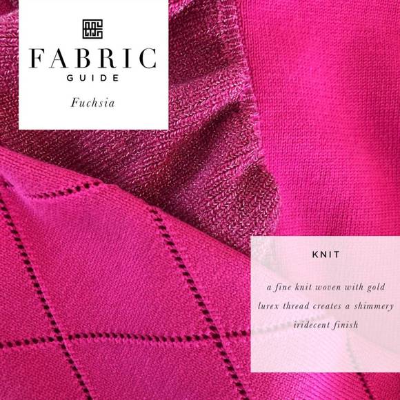 NEW EMILY MCCARTHY lillian sweater in fuchsia - Picture 4 of 4